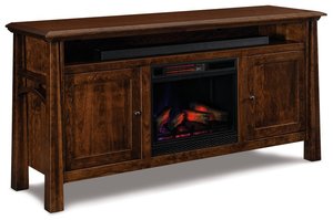 Vivid TV Stand with Fireplace
