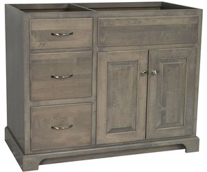 24" to 72" Newport Bathroom Vanity Cabinet (Base Only)