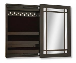 Cambridge Wall Mount Jewelry Box