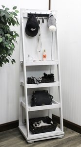 Handcrafting Rotating Bedroom Storage Cabinet with Full Length Mirror