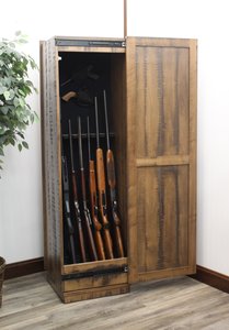 Shaker Jewelry & Rifle Cabinet