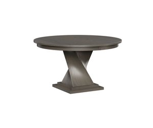 Curved-Pedestal Solid-Top Round Table - Buy As Pictured