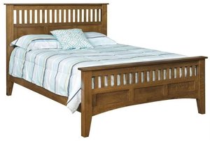Siesta Mission Queen Bed - Buy As Pictured