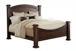 King Arched Panel Bed - Buy As Pictured