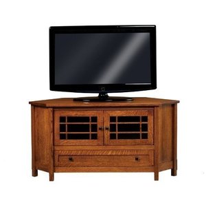 Corner Mission TV Stand - Buy As Pictured