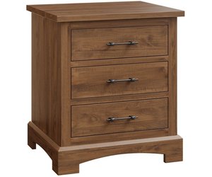 Crestview 3-Drawer Nightstand
