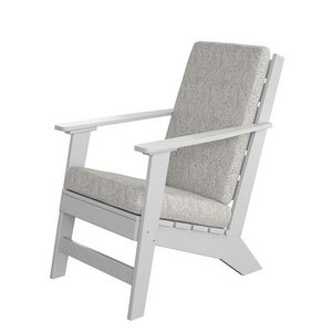Coastal Cushioned Poly Adirondack Chair