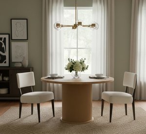 Atalie 48" Dining Table with Chair Set