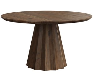 Vertex Round Solid Top Dining Table
