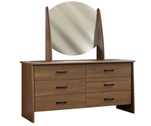 Santa Fe 6-Drawer Dresser with Optional Mirror