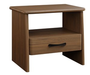 Santa Fe 1-Drawer Nightstand with Straight Edge
