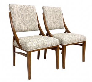 Outlet Rhinebeck Upholstered Dining Chair Set In-Stock (Set of 2)