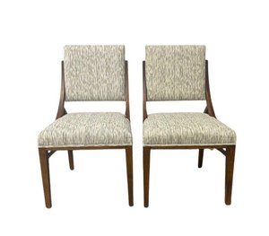 Outlet Rhinebeck Upholstered Dining Chair Set In-Stock (Set of 2)