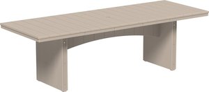 LuxCraft Poly Rectangular Urban Dining Table