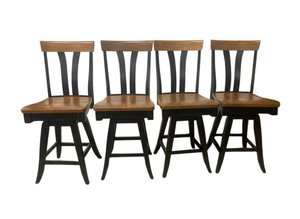Outlet: Chantilly Counter Stool with Swivel In-Stock (Set of 4)