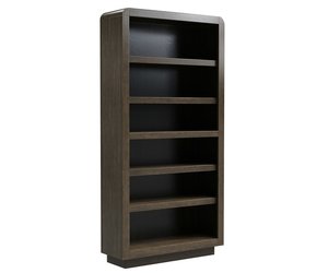 Bellvue Contemporary Arched Open Bookcase