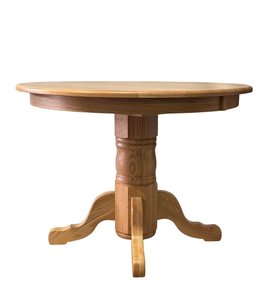 Outlet: San Antonio Traditional Single Pedestal Table In-Stock