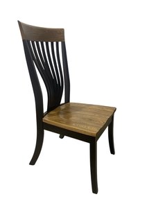 Outlet: Elm and Maple Fanback Dining Chair In-Stock
