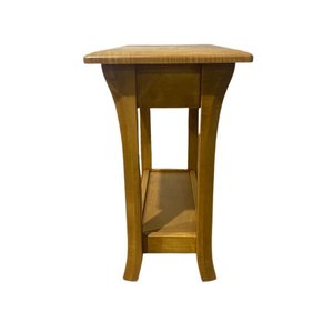 Outlet Brown Maple Wood Genesis Small End Table In-Stock