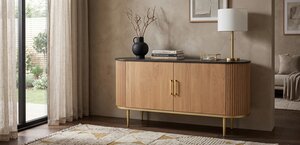 Palo Alto Mid-Century Modern Dining Buffet