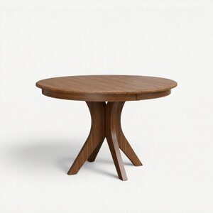 Handcrafted Reveal Contemporary Single Pedestal Dining Table