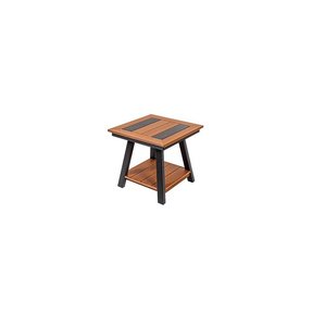 Poly Outdoor Seabreak Square End Table