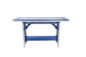Poly Outdoor Seabreak Mission Rail Counter Table