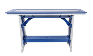 Poly Outdoor Seabreak Mission Rail Counter Table
