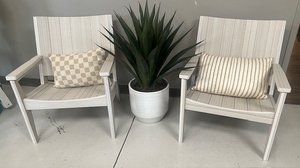 Poly Lumber Lounge Chairs Set of Two In-Stock and Ready to Ship