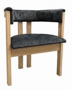 White Oak Modern Upholstered Dining Chair Set of 4 - In-Stock and Ready to Ship