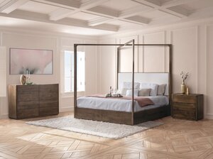 Handcrafted Contemporary Josie 3-Piece Bedroom Furniture Set