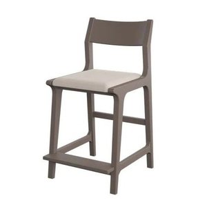 Mid-Century Poly Outdoor Barstool - Counter Height