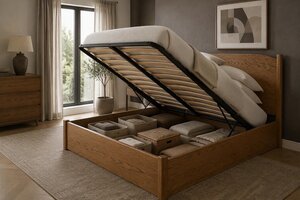 Raymond Hydraulic Lift Up Storage Bed