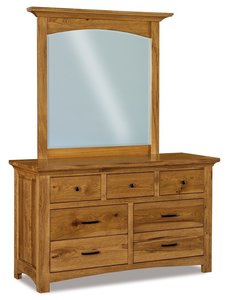Saige 7-Drawer Dresser with Optional Mirror
