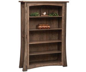 Whiteridge Open Bookcase - Quick Ship