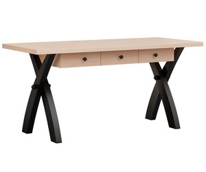 Hillsview Desk with Drawers - Quick Ship