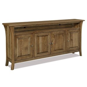 Genesis 4-Door Media Stand with Opening