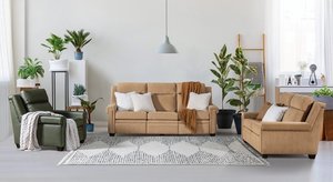 Urban Living Room 3-Piece Reclining Set with Tilt Headrest