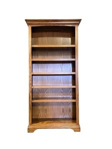 Outlet Oak Wood Stockton Bookcase In-Stock