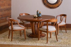 5-Piece Decatur Single Pedestal Dining Set
