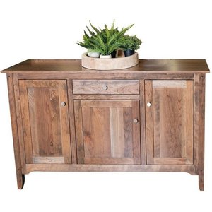 Kaleen Solid Wood 3-Door Buffet Cabinet - Quick Ship
