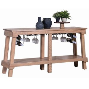 Modern Farmhouse Open Console Table - Quick Ship