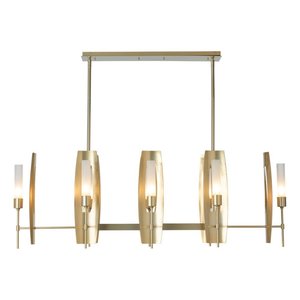 Hubbardton Forge Passage 8-Light Pendant Chandelier - Made in the USA