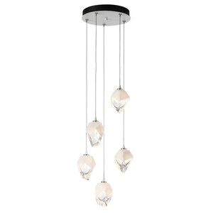 Hubbardton Forge Chrysalis 5-Light Small Crystal Pendant