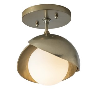Hubbardton Forge Brooklyn 1-Light Double Shade Semi-Flush Light