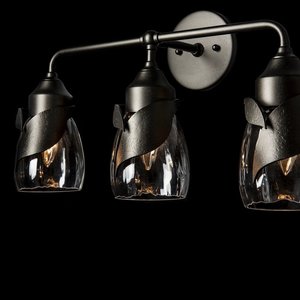 American Made Hubbardton Forge Lapas 3-Light Bath Sconce