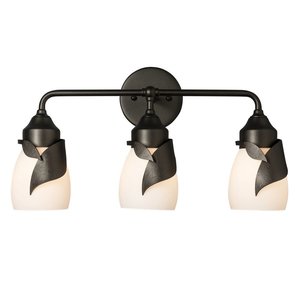 American Made Hubbardton Forge Lapas 3-Light Bath Sconce