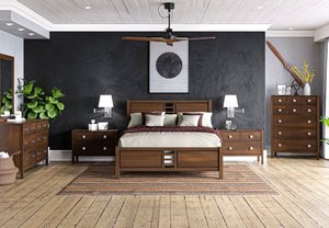 Sable Modern 4-Piece Bedroom Set