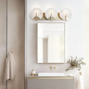 American Made Hubbardton Forge Callisto 3-Light Bath Sconce
