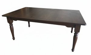 Outlet: Meredith Custom Leg Dining Table In-Stock